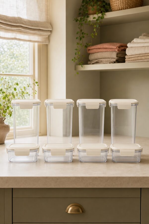 Clear Pantry Container Set