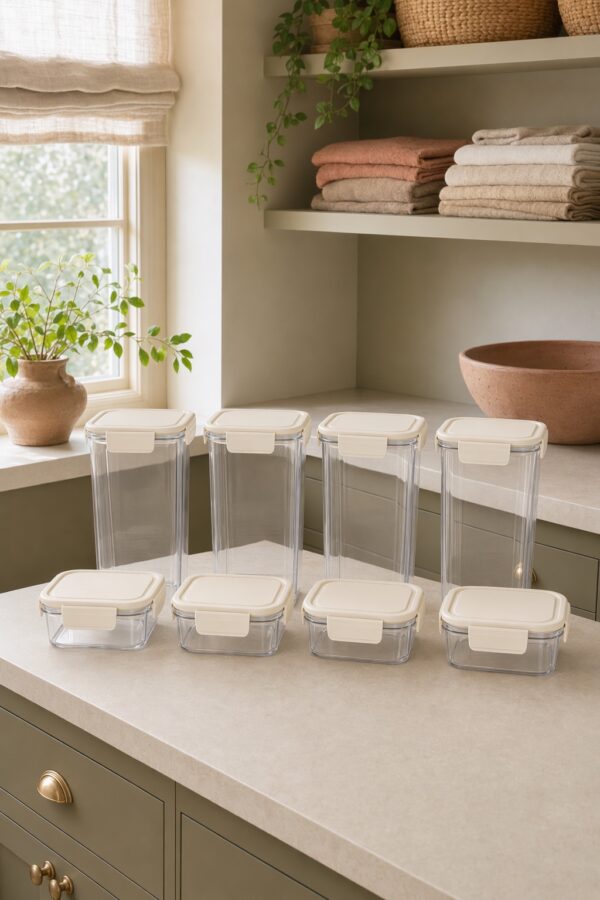 Clear Pantry Container Set