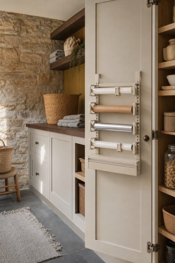 Cabinet Door Wrap Rack