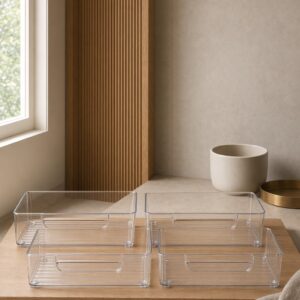 Handled Fridge Bin Set