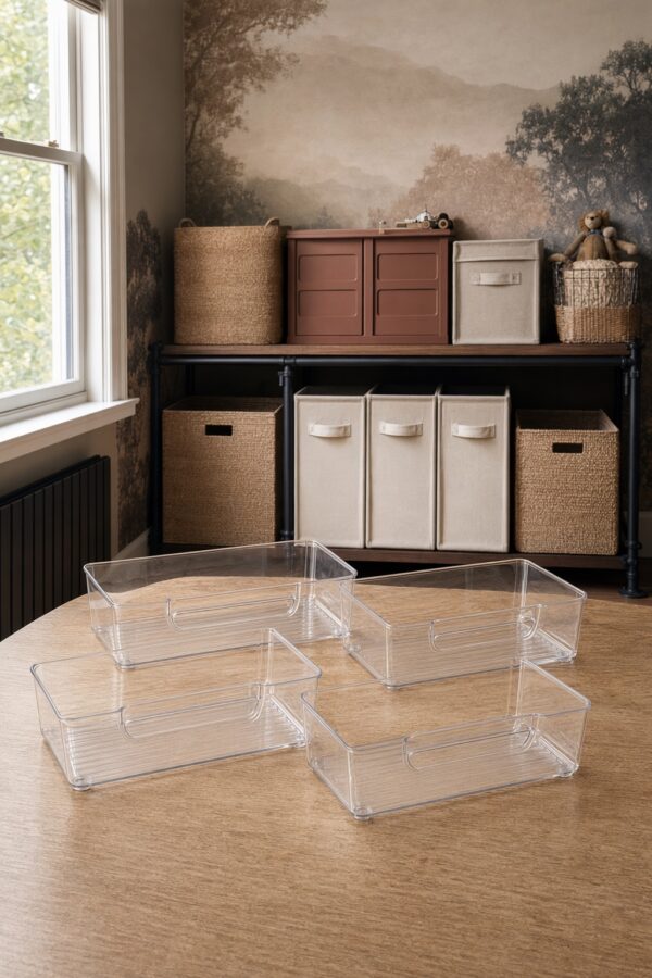 Handled Fridge Bin Set