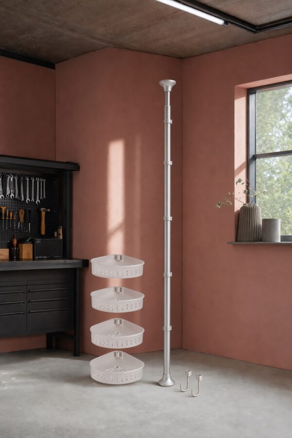 Tension Corner Shower Caddy