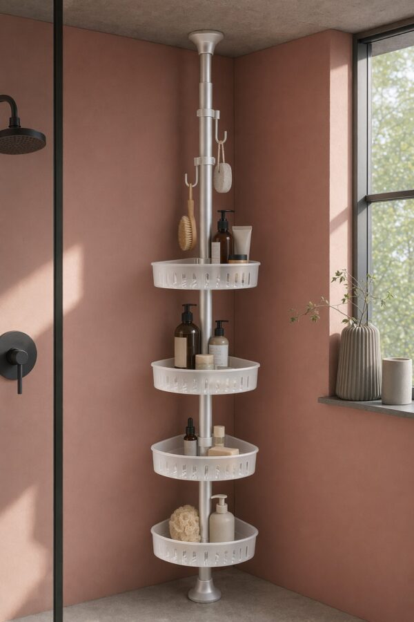 Tension Corner Shower Caddy
