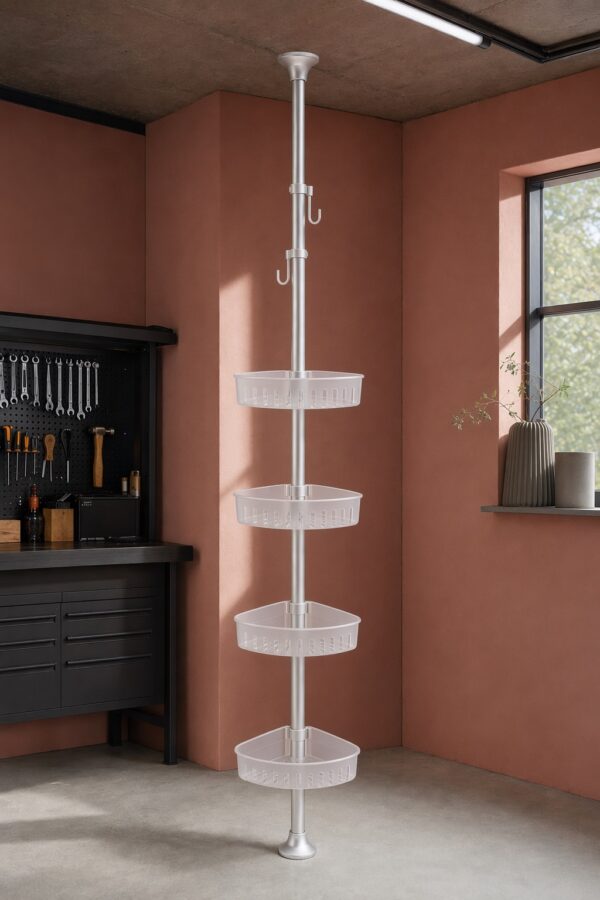Tension Corner Shower Caddy