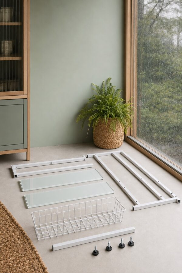 Over-Toilet Shelf Frame