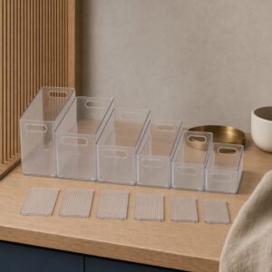 Medicine Cabinet Bin Set