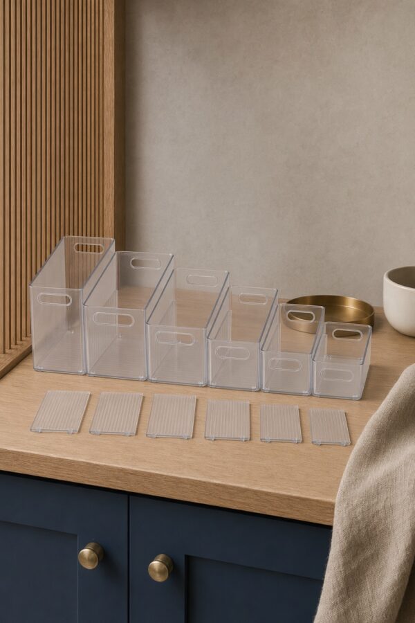 Medicine Cabinet Bin Set