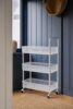 Slim Bathroom Rolling Cart