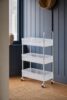 Slim Bathroom Rolling Cart