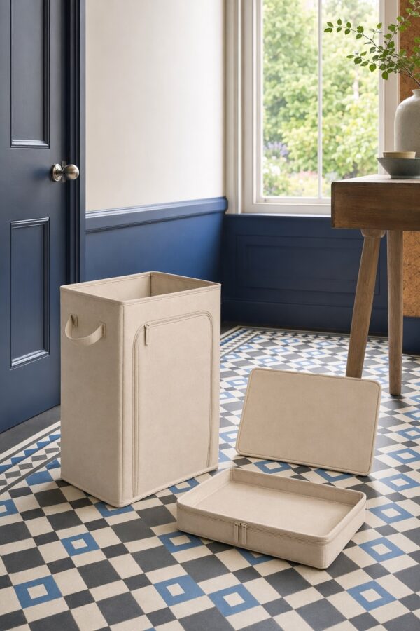 Door-Mounted Laundry Hamper