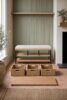 Shoe Bench Basket Set
