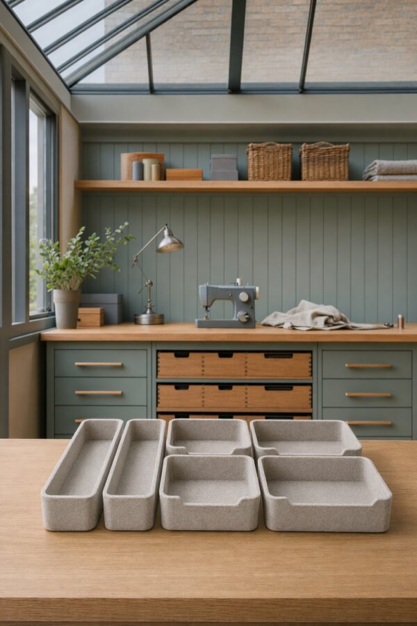Console Drawer Bin Set
