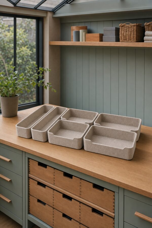 Console Drawer Bin Set