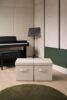 Storage Ottoman Cube Pair
