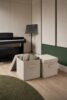 Storage Ottoman Cube Pair