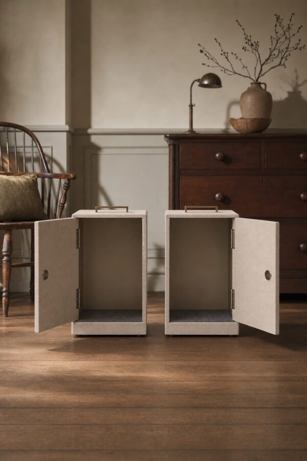 Bookend Storage Box Pair