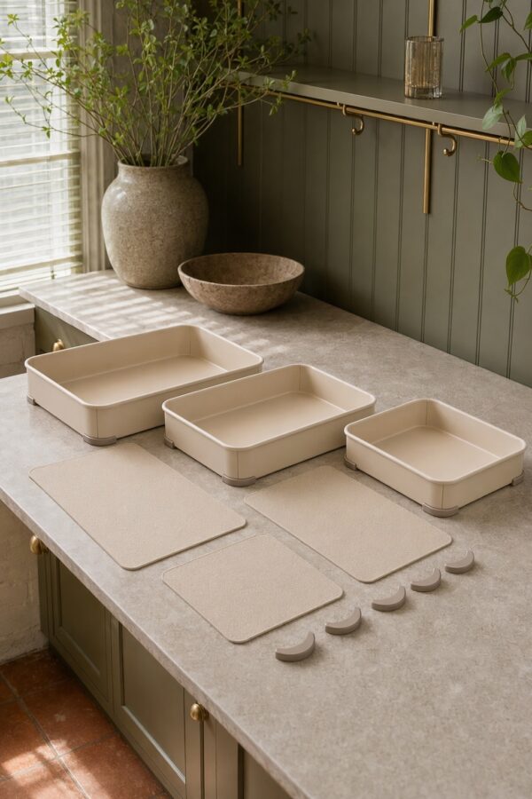 Candle Display Tray Set